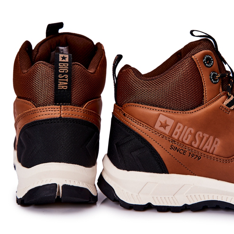 Korkeat urheilukengät Big Star II174179 Ruskea musta 3