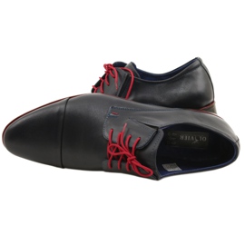 Olivier Miesten nahkakengät 286 laivastonsininen 4