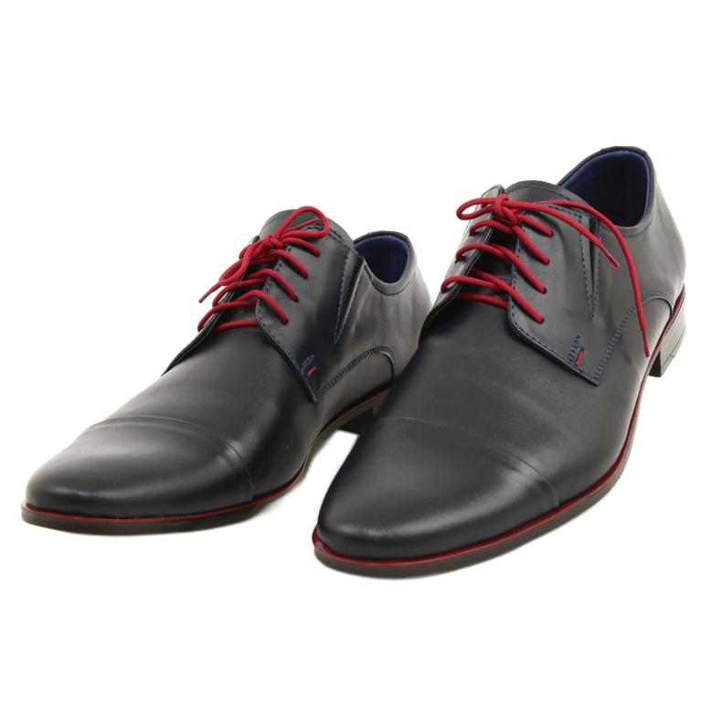 Olivier Miesten nahkakengät 286 laivastonsininen 2