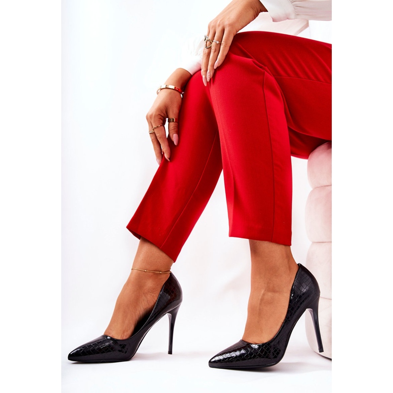 Mustat Tissoria Snake Pattern -neulat 2