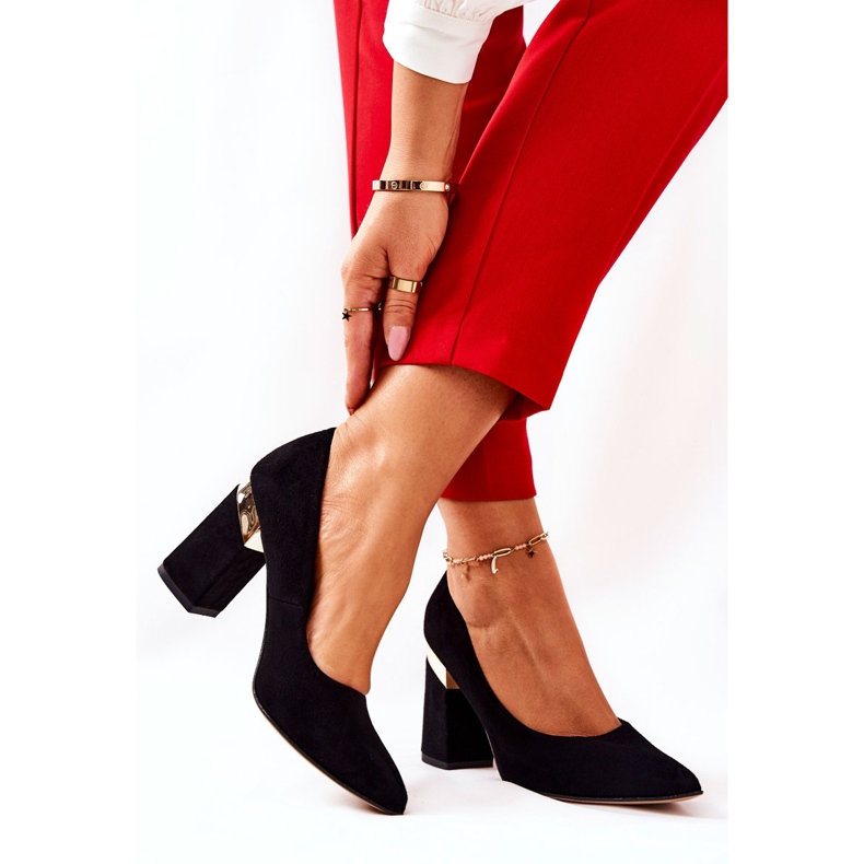 Lewski Shoes Suede Pumps Lewski 3117 musta 1