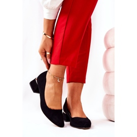 Lewski Shoes Suede Pumps Lewski 3118 musta 1