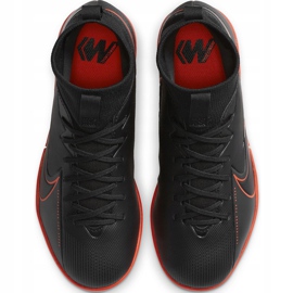 Nike Mercurial Superfly 7 Academy Ic Jr AT8135 060 jalkapallokengät musta 1
