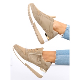 Kiilalenkkarit Karita Khaki beige 1