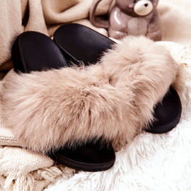 PG2 Luonnonturkistossut Beige Naturimo 2