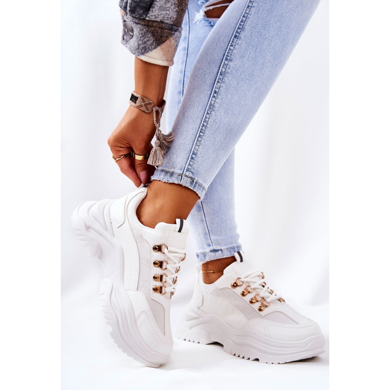 PM1 Urheilukengät White Flynnin alustalla valkoinen 2