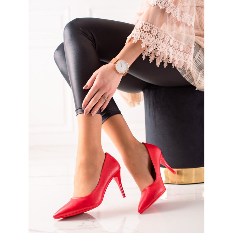 TRENDI Punaiset korkokengät punainen 1