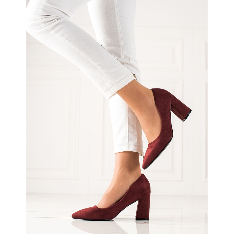 Bestelle Czamszowe-pumput pilarissa punainen monivärinen 1