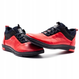 Polbut Punaiset miesten talvikengät K27F punainen 5