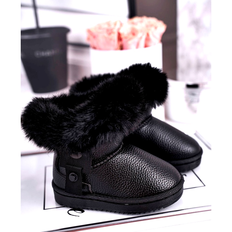 Apawwa Lämpimät lasten lumisaappaat, turkis Marella harmaa 1