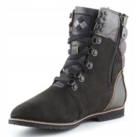 Naisten saappaat Columbia Twentyhord Ave WP Mid BL2769-010 Black musta 2