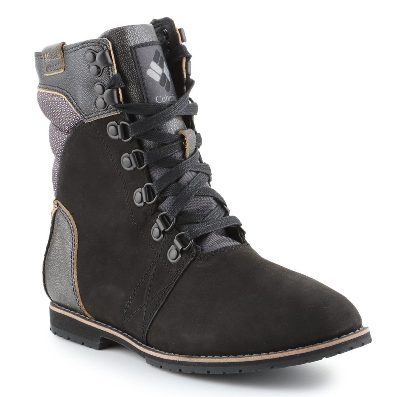 Naisten saappaat Columbia Twentyhord Ave WP Mid BL2769-010 Black musta 3