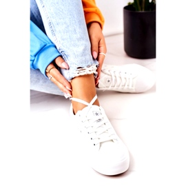 News Naisten tennarit, valkoiset 21SP02-1200 valkoinen 1