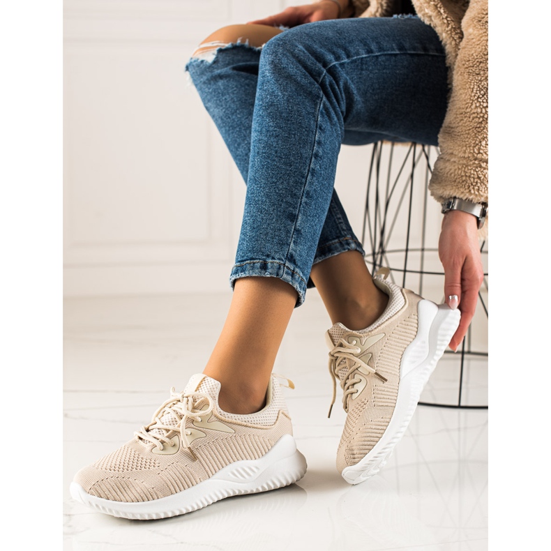 TRENDI Urheilukengät Tennarit beige 1