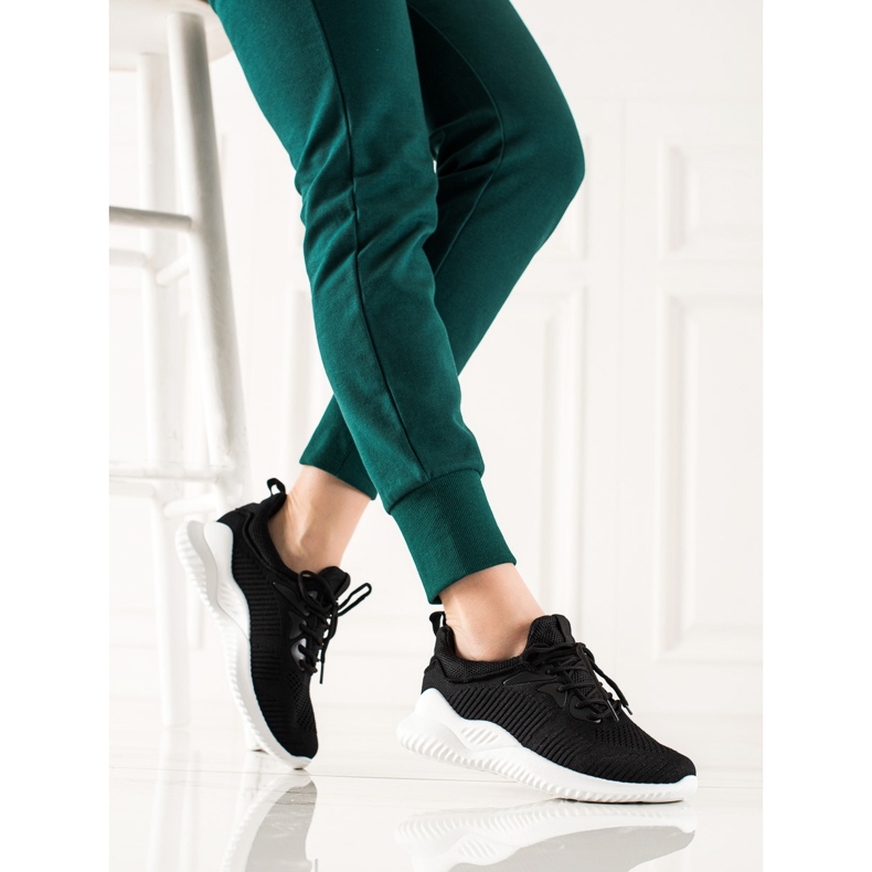 TRENDI Urheilukengät Tennarit musta 1