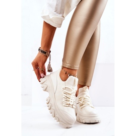 PS1 Naisten urheilukengät Tennarit Vaalean beige Miles 1