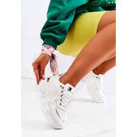 FS2 Tennarit alustalla Valkoinen Sallie hopea 1