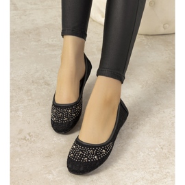 Vaaleanpunaiset pitsibaleriinit, joissa on East Side -kuutio zirkonia musta 1