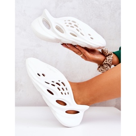 PS1 Kevyet urheiluvalkoiset vaahtomuovikengät aallolla valkoinen 1