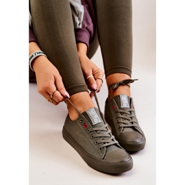 Matalat tennarit Big Star JJ274004 Khaki vihreä 1