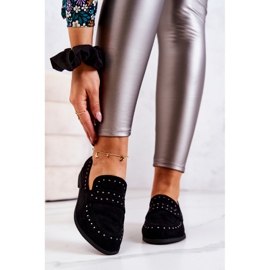 PL5 Suede Loafers Jets La.Fi Black Maliyah musta 2