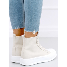 Kenya Beige canvas -nilkkalenkkarit 1