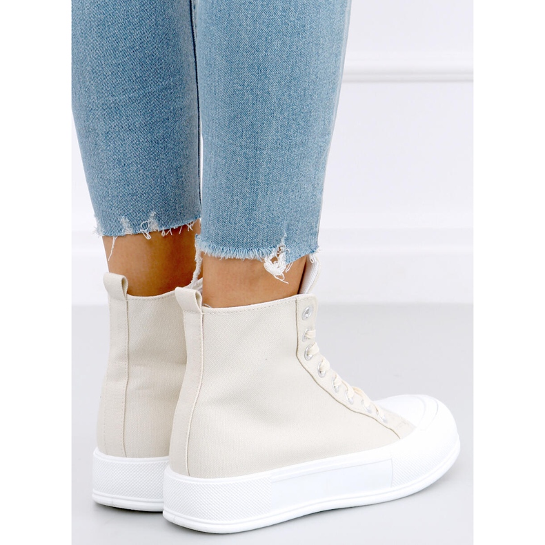 Kenya Beige canvas -nilkkalenkkarit 1