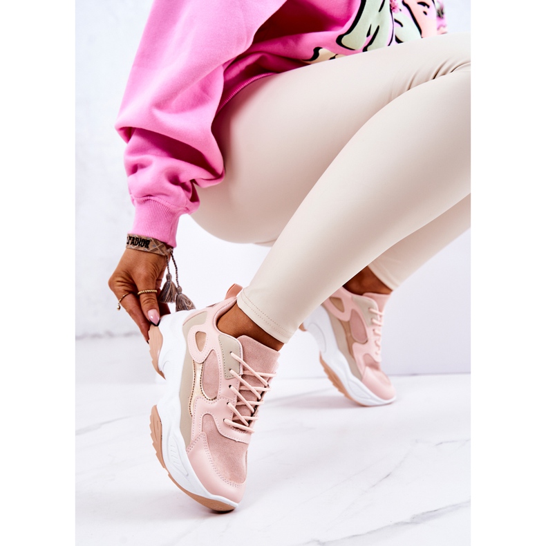 PS1 Urheilukengät Sneakers Pink Retroque vaaleanpunainen 2