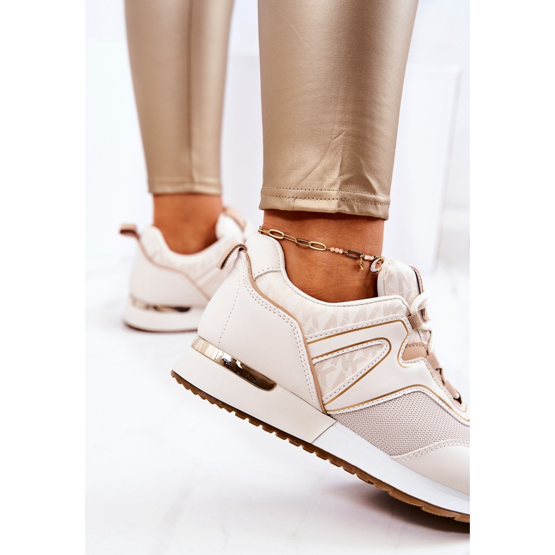 FS2 Urheilukengät beige Ginevra -alustalla 1