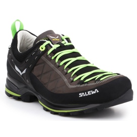 Salewa Ms Mtn Trainer 2 LM 61357-0471 vaelluskengät musta vihreä 1