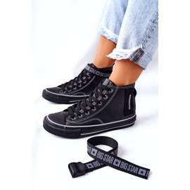 Korkeaeristetyt lenkkarit Big Star GG274026 musta 3