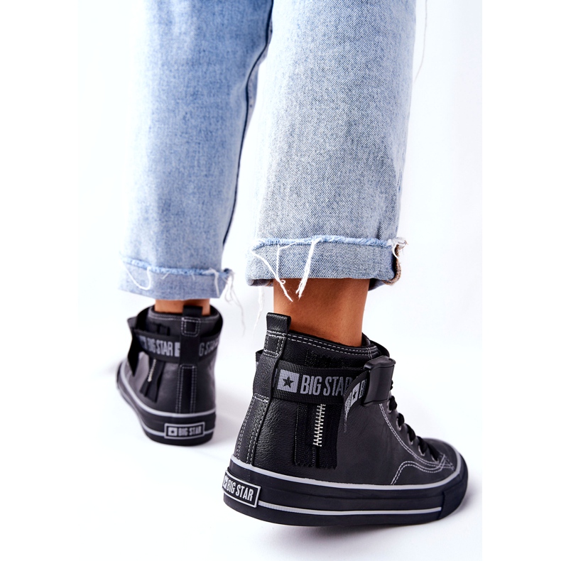 Korkeaeristetyt lenkkarit Big Star GG274026 musta 5