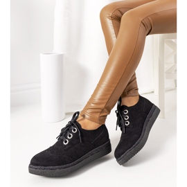 Mustat Velay naisten kengät 1