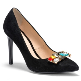 Marco Shoes 1057P mustat nastat suurilla kivillä 2