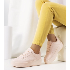 Naisten vaaleanpunaiset lenkkarit Batavia vaaleanpunainen 1