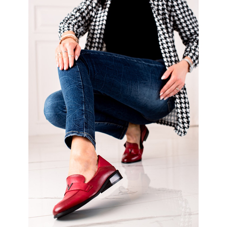 Klassiset punaiset VINCEZA kengät punainen 1