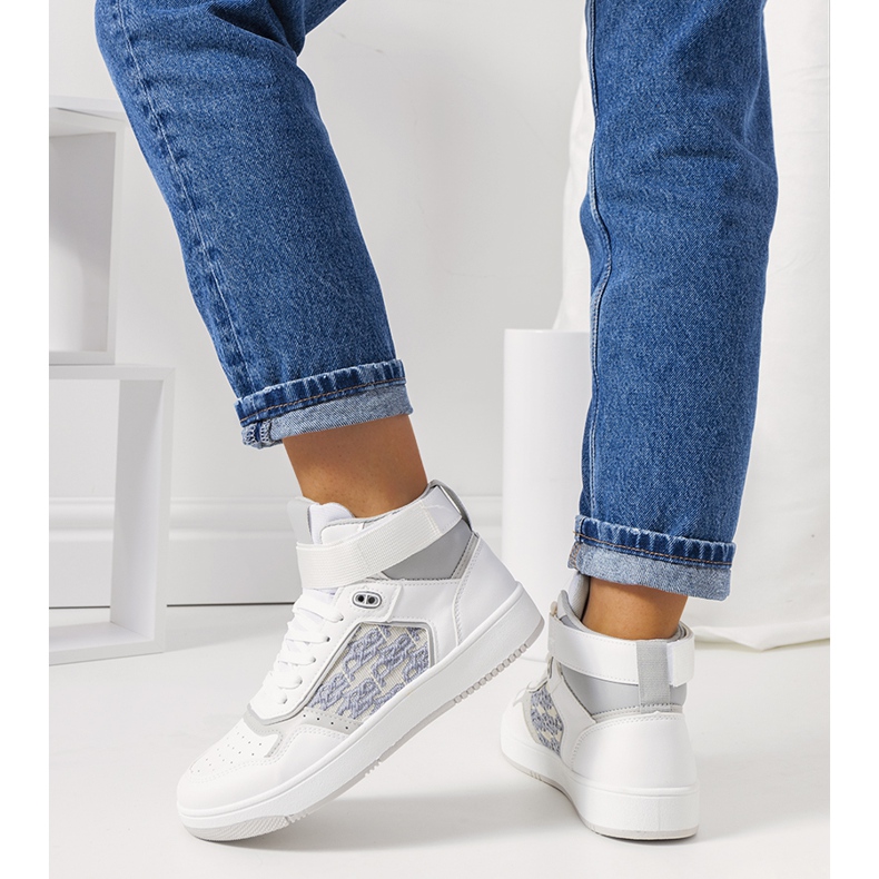 PA1 Naisten valkoiset Kansas-lenkkarit valkoinen 1