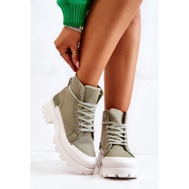 PS1 Faithfull vihreät solmitut saappaat 2