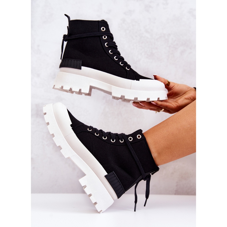 PS1 Faithfull Tied mustat saappaat 1