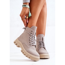 PS1 Suede Boots Tied Grey Hurricane harmaa 2