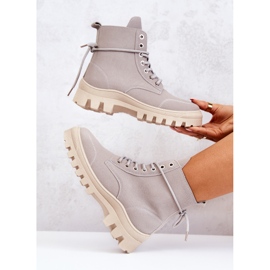 PS1 Suede Boots Tied Grey Hurricane harmaa 1