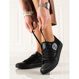 Naisten Big Star -lenkkarit JJ274A256 musta 1