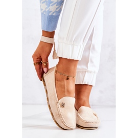 PS1 Naisten Mokkanahkakengät Beige Madelyn 1