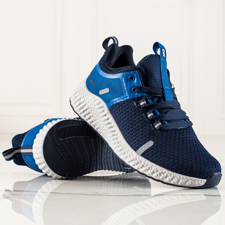 DK Muodikkaat urheilukengät laivastonsininen sininen 2