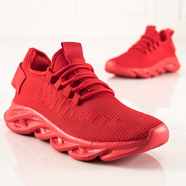 TRENDI Muodikkaat miesten urheilukengät punainen 1