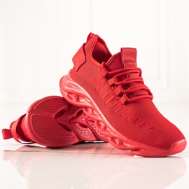 TRENDI Muodikkaat miesten urheilukengät punainen 2