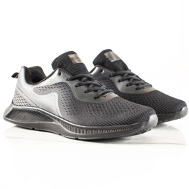 TRENDI Kevyet urheilukengät musta harmaa 2