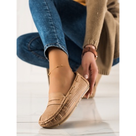 Primavera Mukavat harjakattoiset loaferit beige 1