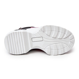 FR1 Mustat Gabbie Snake -nahkaiset urheilukengät vaaleanpunainen 1