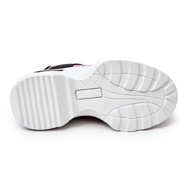 FR1 Mustat Gabbie Snake -nahkaiset urheilukengät vaaleanpunainen 1